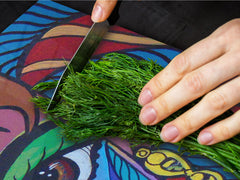 Ensembles de planches à découper TRES GRAND; Série Alimentaire DD16: Nourriture africaine