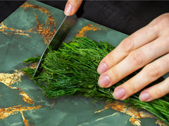 Gigantic Worktop saver and Pastry Board - Tempered GLASS Cutting Board DD21 Marbles 1 Series: Swirls of marble