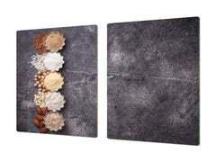 Enorme Cubre vitros de cristal templado - Tablas para cortar gigante- Serie de pan y harina DD09 Tipos De Harina