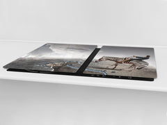 Induction Cooktop Cover – Glass Worktop saver: Fantasy and fairy-tale series DD18 Stop over the precipice 2