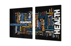 GIGANTIC CUTTING BOARD and Cooktop Cover - Expressions Series DD17 EFFECTS OF DIET