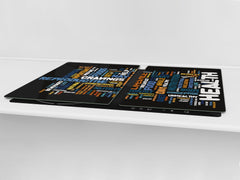 GIGANTIC CUTTING BOARD and Cooktop Cover - Expressions Series DD17 EFFECTS OF DIET