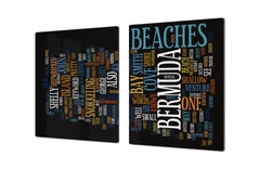 GIGANTIC CUTTING BOARD and Cooktop Cover - Expressions Series DD17 BEACON Cloud