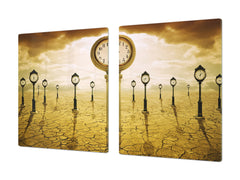 Worktop saver and Pastry Board – Cooktop saver; Series: Outside Series DD19 Clocks