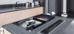 Induction Cooktop Cover – Glass Worktop saver: Fantasy and fairy-tale series DD18 Digital world