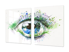 Worktop saver and Pastry Board – Cooktop saver; Series: Outside Series DD19 Fairytale eye