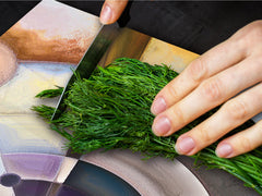 ENORMOUS Tempered GLASS Chopping Board - Induction Cooktop Cover – SINGLE: 80 x 52 cm; DOUBLE: 40 x 52 cm; DD43 Abstract Graphics Series: Colors in us