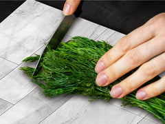 GIGANTIC CUTTING BOARD and Cooktop Cover - Glass Kitchen Board DD35 Textures and tiles 1 Series: Grey irregularity 2