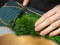 BIG KITCHEN BOARD & Induction Cooktop Cover – Glass Pastry Board – SINGLE: 80 x 52 cm (31,5” x 20,47”); DOUBLE: 40 x 52 cm (15,75” x 20,47”); DD41 Tropical Leaves Series: Art deco wallpaper 2