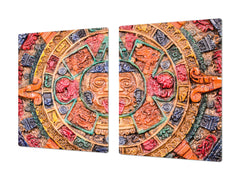 Worktop saver and Pastry Board – Cooktop saver; Series: Outside Series DD19 Colorful signs