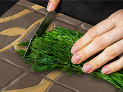 GIGANTIC CUTTING BOARD and Cooktop Cover - Glass Kitchen Board DD35 Textures and tiles 1 Series: Golden branches on a brown background