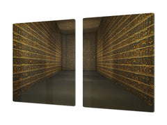 Gigante Cubre vitro resistente a golpes y arañazos - Serie egipcia DD15 Jeroglíficos 2