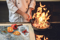 Gigantic Worktop saver and Pastry Board - Tempered GLASS Cutting Board DD21 Marbles 1 Series: Italian grunge stone