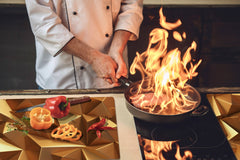 Ensembles de planches à découper TRES GRAND; Série Alimentaire DD16: Nourriture africaine