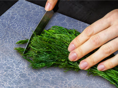 Gigantic Worktop saver and Pastry Board - Tempered GLASS Cutting Board DD21 Marbles 1 Series: Marble dotted surface