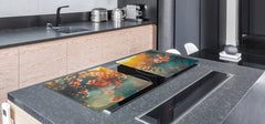 Very Big Cooktop saver - Nature series DD08 Blooming orchard