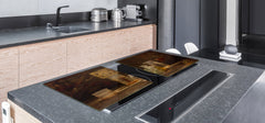 Induction Cooktop Cover – Glass Worktop saver: Fantasy and fairy-tale series DD18 Laboratory