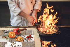 ENORMOUS Tempered GLASS Chopping Board - Induction Cooktop Cover DD36 Textures and tiles 2 Series: Sculpted tile texture