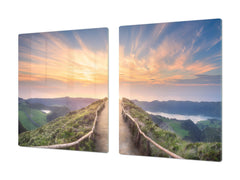 Very Big Cooktop saver - Nature series DD08 Mountain trail