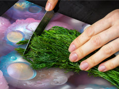 UNIQUE Tempered GLASS Kitchen Board – Impact & Scratch Resistant Cooktop cover – SINGLE: 80 x 52 cm; DOUBLE: 40 x 52 cm; DD39 Colourful Variety Series: Shiny pearls 1