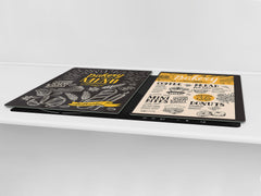 GIGANTIC CUTTING BOARD and Cooktop Cover - Expressions Series DD17 Bakery dessert menu