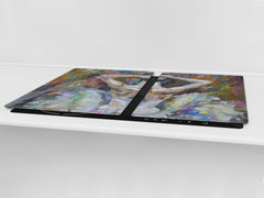 Impact & Shatter Resistant Worktop saver- Image Series DD05B Ballerina