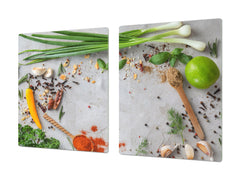 Cutting Board and Worktop Saver – SPLASHBACKS: A spice series DD03B Italian spices 6