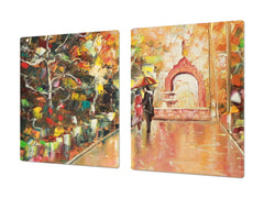 Impact & Shatter Resistant Worktop saver- Image Series DD05B Walk