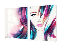 Worktop saver and Pastry Board – Cooktop saver; Series: Outside Series DD19 Woman 11