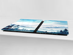 Very Big Cooktop saver - Nature series DD08 Mountains 1