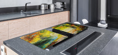 Impact & Shatter Resistant Worktop saver- Image Series DD05B Autumn in the park