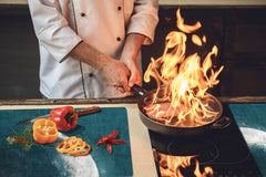 Ensembles de planches à découper TRES GRAND; Série Alimentaire DD16: Nourriture africaine