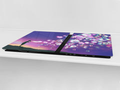 Induction Cooktop Cover – Glass Worktop saver: Fantasy and fairy-tale series DD18 Soap bubbles