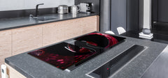 BIG KITCHEN PROTECTION BOARD or Induction Cooktop Cover - Wine Series DD04 Red wine 1