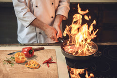 ENORMOUS Tempered GLASS Chopping Board - Induction Cooktop Cover DD36 Textures and tiles 2 Series: Light wood panel