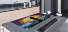 Impact & Shatter Resistant Worktop saver- Image Series DD05B Ship at sea