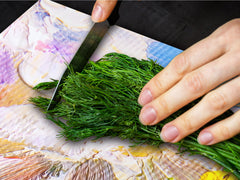 Ensembles de planches à découper TRES GRAND; Série Alimentaire DD16: Nourriture africaine