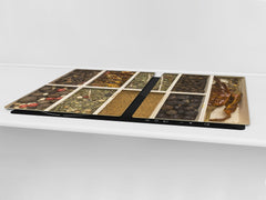 HUGE TEMPERED GLASS COOKTOP COVER A spice series DD03A Dried beans