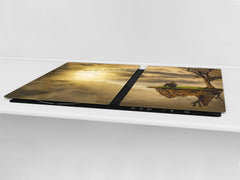 Induction Cooktop Cover – Glass Worktop saver: Fantasy and fairy-tale series DD18 Wander your thoughts