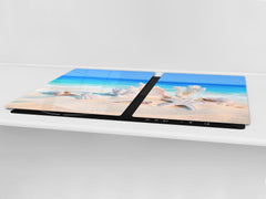 Very Big Cooktop saver - Nature series DD08 Shells on the beach 1