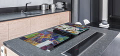 Impact & Shatter Resistant Worktop saver- Image Series DD05B Modern Art