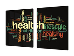 GIGANTIC CUTTING BOARD and Cooktop Cover - Expressions Series DD17 Inscription 4