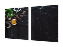 HUGE TEMPERED GLASS COOKTOP COVER A spice series DD03A Italian spices 2
