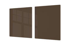 Gigantic Protection panel & Induction Cooktop Cover – Colours Series DD22B Brown