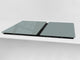 Gigantic Protection panel & Induction Cooktop Cover – Colours Series DD22B Gray