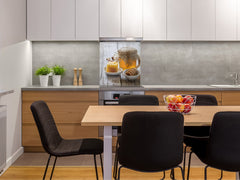 Antiéclaboussures de cuisine en verre BS06 Pâtisseries et desserts Bonbons au miel