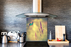 Kitchen & Bathroom splashback BS17 Green grass and cereals Series Cereal Meadow Stalk 2