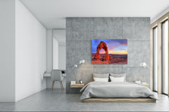 Glass Printed Picture - Wall Picture behind Tempered Glass SART01D Nature Series: Arches National Park