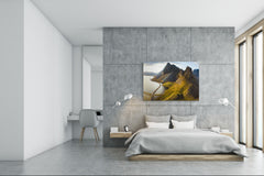 Glass Print Wall Art – Image on Glass SART01B Nature Series: Scenic road in Iceland