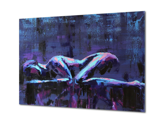 Glass Print Wall Art – Image on Glass SART05 Miscellanous Series: Female silhouette